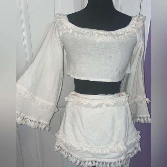 Skyler & Madison OFF WHITE MATCHING SET Small - Picture 2 of 10